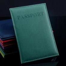 Load image into Gallery viewer, Artificial Leather Travel Passport Cover