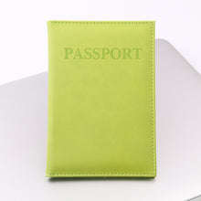 Load image into Gallery viewer, Artificial Leather Travel Passport Cover