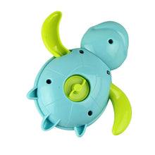 Load image into Gallery viewer, Cartoon Turtle Shape Clockwork Toy Babies Bathing Play Water Toy Children Educational Toy