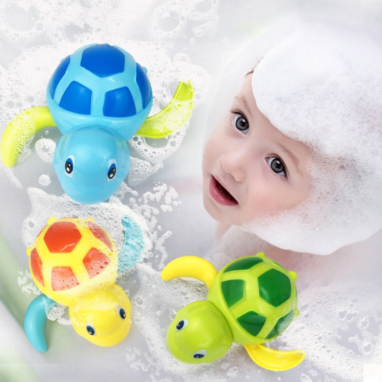 Cartoon Turtle Shape Clockwork Toy Babies Bathing Play Water Toy Children Educational Toy