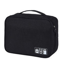 Load image into Gallery viewer, Digital Cable Bag Men Portable Travel Gadgets Pouch Power Cord Charger Headset Organizer