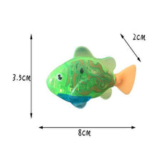 Load image into Gallery viewer, 8 in 1 Simulation Electric Fish Babies Shower Toy with Swimming &amp; Lighting Function