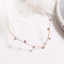 Load image into Gallery viewer, Women Fashion Headbands Crystal Alloy Hairbands Back Holder