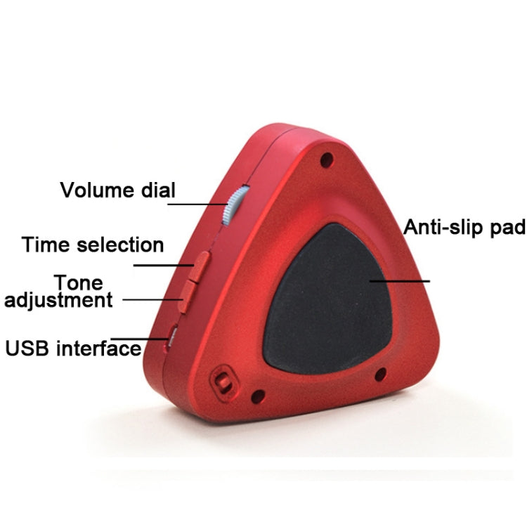 ENO EM-688 Electronic Vocal Rechargeable Metronome For Piano/Guitar/Drum/Guzheng/Violin, EM-688 (Black), EM-688 (Red), EM-688 (Blue)
