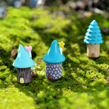 Load image into Gallery viewer, 2 PCS Cartoon Tree House Moss Micro-landscape Fleshy Ornaments Jewelry, Random Style Delivery, Cartoon Tree House Ornaments