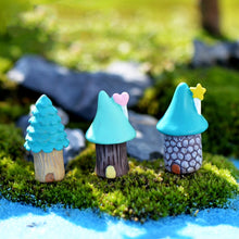 Load image into Gallery viewer, 2 PCS Cartoon Tree House Moss Micro-landscape Fleshy Ornaments Jewelry, Random Style Delivery, Cartoon Tree House Ornaments