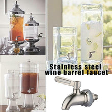 Load image into Gallery viewer, Drink Dispenser Beverage Wine Barrel Tap Spigot Stainless Steel Coffee Juice Faucet, 12mm, 16mm