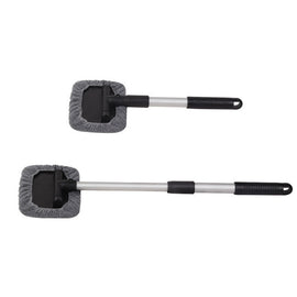 Automobile Windshield Cleaning Wipe Aluminum Alloy Telescopic Car Wash Window Brush, Windshield Cleaning Wipe