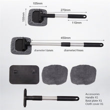 Load image into Gallery viewer, Automobile Windshield Cleaning Wipe Aluminum Alloy Telescopic Car Wash Window Brush, Windshield Cleaning Wipe