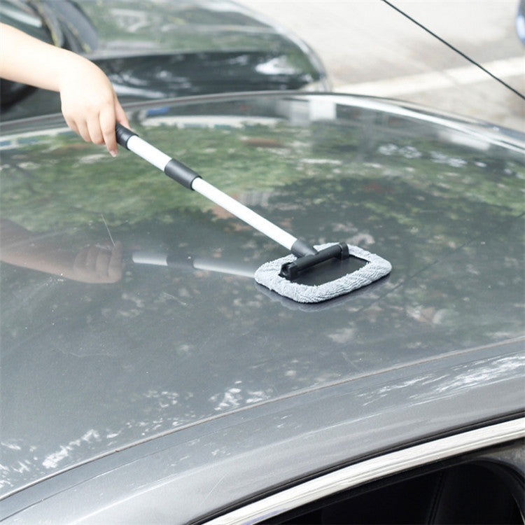 Automobile Windshield Cleaning Wipe Aluminum Alloy Telescopic Car Wash Window Brush, Windshield Cleaning Wipe
