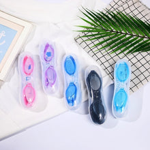 Load image into Gallery viewer, 2 in 1 Diving Anti-fog HD Swimming Glasses + Earplugs Set for Children Adult