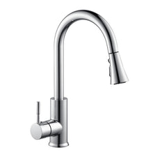Load image into Gallery viewer, Kitchen Horn Button Switch Pausable Faucet Sprinkler Water Saving Nozzle Sprayer Filter, Plating CP, Drawing BN