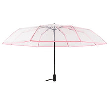 Load image into Gallery viewer, Creative Transparent Folding Umbrella 8 Bones Automatic Umbrella
