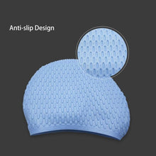 Load image into Gallery viewer, Particles Thickening High Elasticity Non-slip Silicone Swimming Cap
