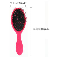 Load image into Gallery viewer, Soft Women Hair Brush Salon Hairstyles Comb Wet Dry Scalp Massage Brushes