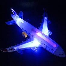 Load image into Gallery viewer, Model Airplane Toys Electric Flash Music Plane Kids Toy DIY Aircraft Gift