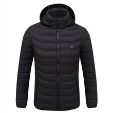 Load image into Gallery viewer, Winter Smart Electric Heating Hooded Jacket, M, L, XL, XXXL, XXXXL