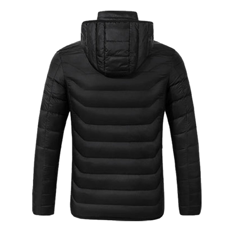 Winter Smart Electric Heating Hooded Jacket, M, L, XL, XXXL, XXXXL