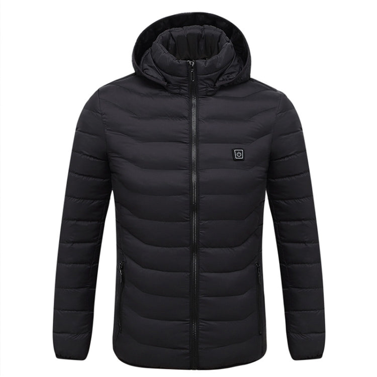 Winter Smart Electric Heating Hooded Jacket, M, L, XL, XXXL, XXXXL