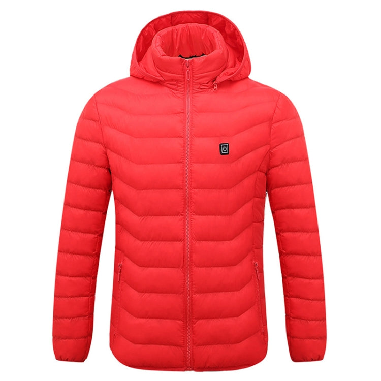 Winter Smart Electric Heating Hooded Jacket, M, L, XL, XXXL, XXXXL