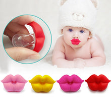 Load image into Gallery viewer, 3 PCS Newborn Pacifier Red Lips Dummy Pacifiers Funny Silicone Baby Nipples Teether Soothers Pacifier
