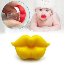 Load image into Gallery viewer, 3 PCS Newborn Pacifier Red Lips Dummy Pacifiers Funny Silicone Baby Nipples Teether Soothers Pacifier