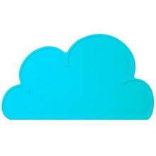 Load image into Gallery viewer, Children Cloud Silicone Placemat Waterproof Environmental Protection Student Table Mat, White, Black, Yellow, Blue, Green, Light Pink, Dark Gray, Light Blue, Light Green, Light Gray, Dark  Pink