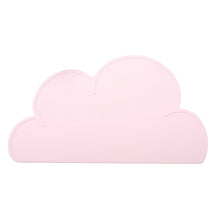 Load image into Gallery viewer, Children Cloud Silicone Placemat Waterproof Environmental Protection Student Table Mat, White, Black, Yellow, Blue, Green, Light Pink, Dark Gray, Light Blue, Light Green, Light Gray, Dark  Pink