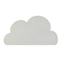 Load image into Gallery viewer, Children Cloud Silicone Placemat Waterproof Environmental Protection Student Table Mat, White, Black, Yellow, Blue, Green, Light Pink, Dark Gray, Light Blue, Light Green, Light Gray, Dark  Pink