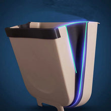 Load image into Gallery viewer, Foldable Hanging Kitchen Trash Can, 24x6x21cm, 23x6x29cm
