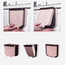 Load image into Gallery viewer, Foldable Hanging Kitchen Trash Can, 24x6x21cm, 23x6x29cm