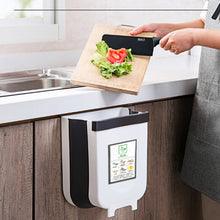 Load image into Gallery viewer, Foldable Hanging Kitchen Trash Can, 24x6x21cm, 23x6x29cm