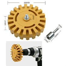Load image into Gallery viewer, Pneumatic Rubber Removal Wheel Rubber Polishing Wheel Car Tire Polishing Wheel, 20mm (Thin Section), 26mm (Thick Section)