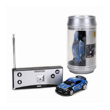 Load image into Gallery viewer, Coke Can Mini RC Car Radio Remote Control Micro Racing Car, Green+White, Black, Green, Red, Blue, Yellow, Gold, Black+Orange
