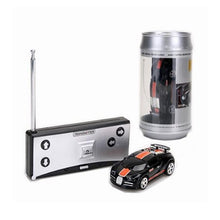 Load image into Gallery viewer, Coke Can Mini RC Car Radio Remote Control Micro Racing Car, Green+White, Black, Green, Red, Blue, Yellow, Gold, Black+Orange