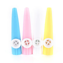 Load image into Gallery viewer, 10PCS Plastic Kazoo Children Accompaniment Instrument, Random Color Delivery, 10PCS Kazoo