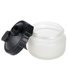Load image into Gallery viewer, Multi-function Airbrush Cleaning Pot Model Air Pump Spray Paint Coloring Tool Waste Collection Bottle Pen Holder, 304ml Air Pump Spray Paint Bottle