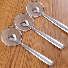 Load image into Gallery viewer, Stainless Steel Fried Food Drain Net Spoon with Clip, Net Spoon with Clip