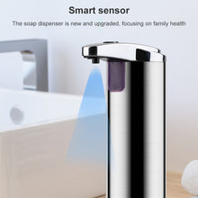 Load image into Gallery viewer, 250ML Stainless Steel Automatic Soap Dispenser Infrared Sensor Soap Dispenser, 250ML