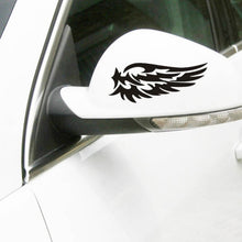 Load image into Gallery viewer, 5 PCS Guardian Angel Wings Lovely Reflective Car Stickers Fashion Car Rearview Mirror For Strip Subsection, Black, White
