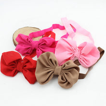 Load image into Gallery viewer, 2 PCS Baby Headband Ribbon Chiffon Bow Children Hair Band Headwear