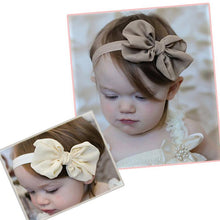 Load image into Gallery viewer, 2 PCS Baby Headband Ribbon Chiffon Bow Children Hair Band Headwear