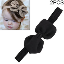 Load image into Gallery viewer, 2 PCS Baby Headband Ribbon Chiffon Bow Children Hair Band Headwear