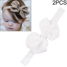 Load image into Gallery viewer, 2 PCS Baby Headband Ribbon Chiffon Bow Children Hair Band Headwear