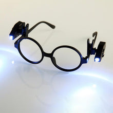 Load image into Gallery viewer, Mini LED Flashlight Adjustable Eyeglass Clip Light Reading Ligh