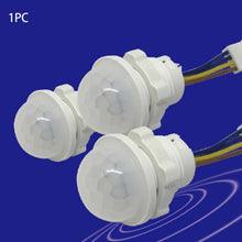 Load image into Gallery viewer, Indoor Outdoor Infrared Light Motion Sensor Time Delay PIR Switch LED Sensitive Night Lamp, AC 220V