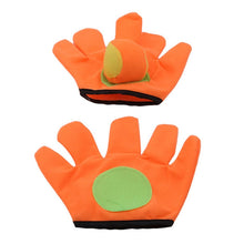 Load image into Gallery viewer, Outdoor Sports Toys Children Plush Sticky Ball Catching Gloves Set