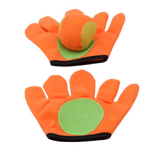 Load image into Gallery viewer, Outdoor Sports Toys Children Plush Sticky Ball Catching Gloves Set