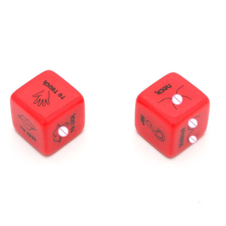 2 PCS Creative English Fun Dice Bar Family Party Game Tools