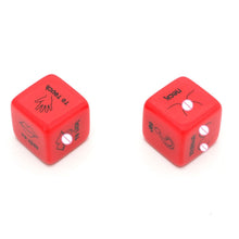 Load image into Gallery viewer, 2 PCS Creative English Fun Dice Bar Family Party Game Tools
